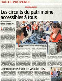 Les circuits du patrimoine accessibles &agrave; tous